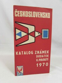 kolektiv, autorů, Katalog známek Československo, dodatek II. pololetí 1970, 1970