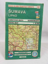 kolektiv, autorů, Šumava: Lipno 1:50000, 1992