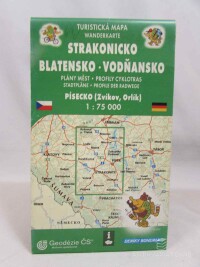 kolektiv, autorů, Strakonicko, Blatensko, Vodňansko: Písecko 1:75000, 2002