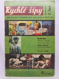 Foglar, Jaroslav, Rychlé šípy 16 (ročník II. 9/16), 1971